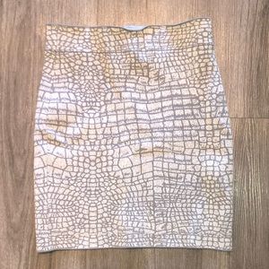 BCBGMAXAZRIA Mini Bandage Skirt